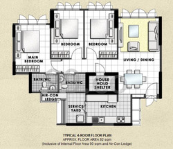 Blk 780E Woodlands Dew (Woodlands), HDB 4 Rooms #503102001
